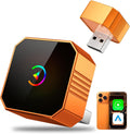 2026 Upgraded Wireless CarPlay Adapter for iPhone＆Android, Car Play Mini Wired to Wireless Adapter for CarPlay ＆Android Auto 2 in 1 Plug and Play Stable Connection